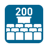 Conference hall 200