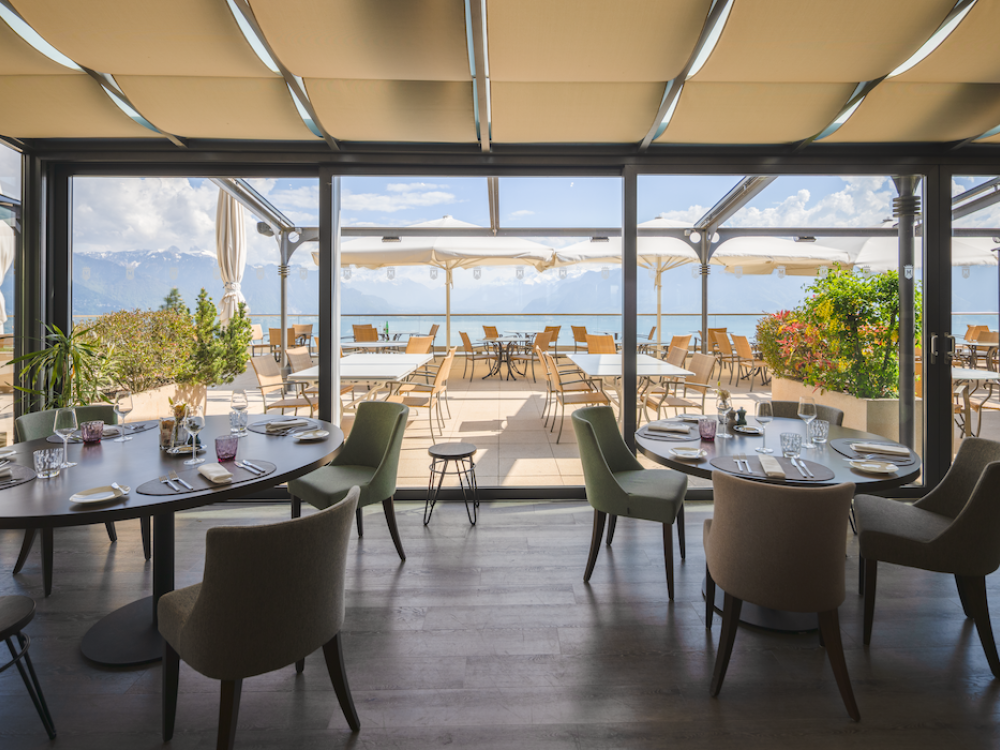 Le Patio, Le Mirador Resort & Spa 1801 Le Mont-Pèlerin